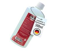 Emag EM-404 Nettoyeur à ultrasons concentré 500 ml - Nettoyant pour appareil à ultrasons, liquide à ultrasons contre les résidus - Élimine les graisses et les empreintes digitales pour verre