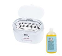 EMAG Emmi 04D Nettoyeur à ultrasons pour prothèses dentaires comme les prothèses, les pinces, etc. I Appareil de nettoyage à ultrasons fabriqué en Allemagne I 0,6 l
