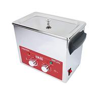 EMAG H22 Nettoyeur à ultrasons en acier inoxydable 2,2 l - 45 kHz, chauffage et minuterie - Appareil à ultrasons professionnel pour bijoux, lunettes, prothèses dentaires, laboratoire, dentaire
