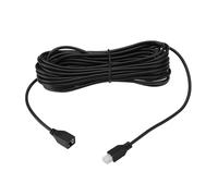 eMagTech 1 Câble d'extension de Radar de Recul à 2 Broches pour Voiture Kit de Capteur Radar Adapté Au Câble de Stationnement Automatique de Voiture Kit de Rallonge de Ligne Noir (4,5 M)