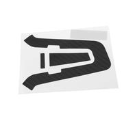 eMagTech 1 Ensemble Autocollants de Protection pour Casque d'écoute Intercom Housse de Protection pour Casque de Moto Compatible avec Cardo Packtalk Edge Motif en Fibre de Carbone