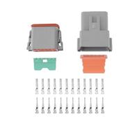 eMagTech 1 ensemble DT04-12P DT06-12S 12 broches étanche kit de connecteur automobile IP67 14AWG 13A prise électrique et prise pour applications robustes