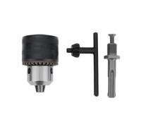 eMagTech 1 jeu d'adaptateurs SDS Plus vers mandrin à clé 1,5-13 mm pour marteaux rotatifs avec butée d'impact