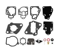 eMagTech 1 Kit de Joint de Carburateur Jeu 8-25 Ch Pièce de Rechange 1395-9761-1 1395-811357 1395-9645 Kit de Réparation de Carburateur Compatible avec Mercury Carb