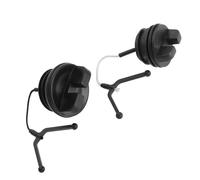 eMagTech 1 Paire de Bouchons de Carburant Bouchon d'huile Bouchon de Réservoir de Carburant Pièces de Tronçonneuse Bouchon de Carburant de Remplacement Compatible avec Husqvarna 51 55 136 137 141 142
