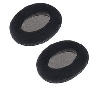 eMagTech 1 Paire de Coussinets d'oreille en Velours pour Casque Sennheiser HD545 HD565 HD580 HD600 HD650 HD265 Noir