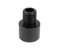 eMagTech 1 Pièce Adaptateur Fileté Femelle 1/2-20 UNEF Vers 1/2-28 UNF Mâle en Alliage d'aluminium pour Raccords de Tuyauterie Pièces Mécaniques Noir
