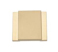 eMagTech 1 Pièce Protection de Griffe d'appareil Photo en Laiton Compatible avec Pentax K12 KP K70 645Z pour La Plupart des Appareils Photo (19 X 17 X 3,2 Mm)