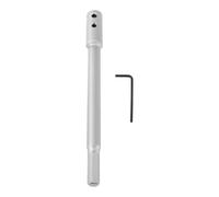 eMagTech 1 Rallonge de Mèche Extra Longue Tige Hexagonale 3/8 avec Clé Compatible avec Les Mèches Forstner (5-3/4 Po) Longueur 178 Mm/7 Po