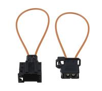 eMagTech 1 Set Outil de Diagnostic d'adaptateur Mâle et Femelle de Contournement de Connecteur Boucle de Fibre Optique Most pour Systèmes de Radio et Navigation Audio d'automobiles