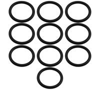 eMagTech 10 Joints Toriques en Caoutchouc Nitrile 32 Mm OD 25 Mm ID 3,5 Mm Largeur 071099535 Compatible avec Les Mélangeurs à Brides Compatible avec Centra Compatible avec Honeywell Noir