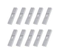 eMagTech 10pcs Courroie de Distribution Bloc Montage Pince de Vitesse en Aluminium GT2 pour Imprimante 3D, 9mmx40mm
