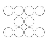 eMagTech 10pcs Joints étanchéité Caoutchouc Joints Toriques en Caoutchouc Pièce de Rechange P6664ASS16 P6664 Compatible avec Bestway Flowclear Les Systèmes Filtre à Sable 58397 58634 58515