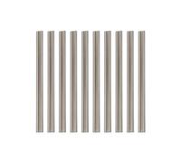 eMagTech 10pcs Lames de Raboteuse Électrique HSS 82mm avec Double Tranchant Remplacement Compatible avec Makita Raboteuses à Main Coupe du Bois
