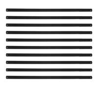 eMagTech 10pcs Lames de Scie à Métaux Multifonctionnelles 24TPI 150mm Scies à Main pour Outils de Coupe du Bois Plastique Métal
