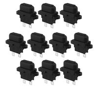 eMagTech 10pcs Porte-fusibles à Lame Standard avec Couvercles 250V 50A Protection Contre Les Courts-Circuits et Les Surcharges pour Automobile Voiture Camion Bateau Moto Applications DC