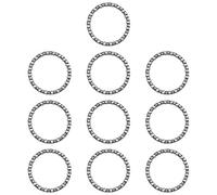 eMagTech 10pcs Roulement à Billes Vélo Casque Roulement avec 20 Billes Direction Roulements pour Vélos de Montagne Pignon Fixe Vélo Manivelle Pédalier