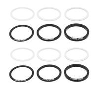 eMagTech 12pcs Joint de Support Pédalier de Vélo 24mm Bas de Vélo Entretoise Inférieure de Pédalier Rondelles de Cale Pièces Accessoires de Route pour BB86/91/92/ BB30/ PF30