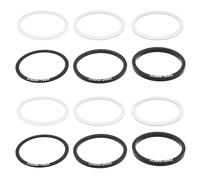 eMagTech 12pcs Joint de Support Pédalier de Vélo 30mm Bas de Vélo Entretoise Inférieure de Pédalier Rondelles de Cale Pièces Accessoires de Route pour BB86/91/92/ BB30/ PF30