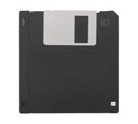 eMagTech 1Pc Nettoyeur de Disquette 3,5 Pouces 1,44 Mo Formater Un Nettoyeur de Disquette Nettoyeur de Disquette Portable pour PC Amiga Atari St Archimedes Noir