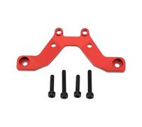 eMagTech 1x RC Buggy Plaque de Tour D'amortisseur Avant en Aluminium 7075 Pièces de Mise à Niveau Compatible avec ARRMA 1/18 Typhon Grom 380 Brushed 4X4 Small Scale Buggy RTR (ARA2106) Rouge