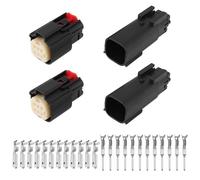 eMagTech 2 Kit de R¨¦paration de Prise de Connecteur ¨¤ 6 Broches Jeux pour La Plupart des Voitures Et Motos MX150