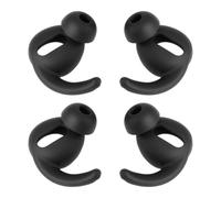 eMagTech 2 Paires Crochets d'oreille Antidérapants Noir Compatible avec JBL Wave Flex Flex 2 Flex 3 Earbuds