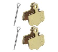 eMagTech 2 Paires de Plaquettes de Frein de Vélo Remplacement Compatible avec Avid Elixir 1 3 5 7 9 ER CR X0 XX DB1 DB3 DB5 Freins à Disque Plaquettes de Frein en Métal Fritté