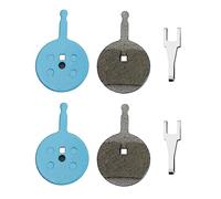 eMagTech 2 Paires Plaquettes de Frein de Vélo de Montagne Remplacement Compatible avec Avid Mécanique BB5 Plaquettes de Frein à Disque de Vélo Accessoires de Vélo en Céramique