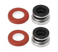 eMagTech 2 Pièces Joint Mécanique en Caoutchouc pour Pompe à Eau 14 Mm 9 X 23 Mm/24 X 30 Mm