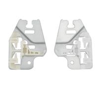 eMagTech 2 Pièces Kit de Réparation Lève-vitre Avant Droit Et Gauche Ensemble Pièce Coulissante Conducteur en Métal VL VR Compatible avec BMW E46 BFC4622-L BFC4622-R 51337020659 51337020660