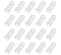 eMagTech 20 Ressorts de Soupape de Chasse d'eau pour Réservoir de Toilettes pour Bouton de Réservoir d'eau 0,8 X 18 X 40 Mm