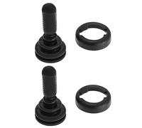 eMagTech 2pcs Boutons de Réglage Rétroviseur Manuels 1507431 6S61 17B718AA 1140538 1209044 Compatible avec Ford Fiesta MK6 Commutateur de Commande de Rétroviseur