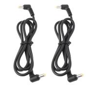eMagTech 2pcs Cables d'alimentation CC 5,5 X 2,5 Male vers Male Compatible avec Panasonic K2GJ2DC00015 K2GJ2DC00011