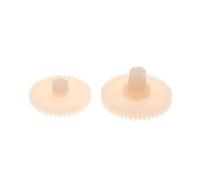 eMagTech 2pcs Engrenages de Rechange Engrenage de Moteur Engrenage de Brosse Latérale Compatible avec Série 5 6 7 Accessoires de Robot de Balayage Robotique Engrenage Rose