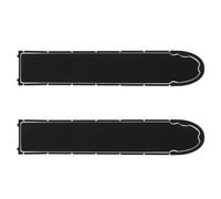 eMagTech 2pcs Joint Annulaire Étanche Couvercle de Batterie Inférieur de Protection de Plaque Inférieure Compatible avec Xiaomi Pro/Pro2 Accessoires de Scooter Électrique, Noir