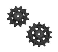 eMagTech 2pcs Kit de Réparation Poulie de Dérailleur de Vélo en Alliage d'aluminium Étroit/Large 12T 14T Compatible avec Sram X01 XX1 GX NX Eagle pour Vélo d'extérieur
