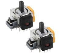 eMagTech 2PCS Module de Remplacement Stick V3 à Effet Hall 9,5mm x 11mm x 23mm Module de Fixation de Dérive à Effet Magnétique de Contrôleur Compatible avec Sony Compatible avec Playstation 4