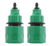 eMagTech 2pcs Tuyau d'eau de Jardin Connecteur Rapide Adaptateur Micro Irrigation Adaptateur à Sens Unique Connecteur de Robinet Raccord pour Tuyau 8/11mm 4/7mm Système d'irrigation de Jardin