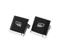 eMagTech 2X Caches de Bouton de Vitre ¨¦lectrique pour Si¨¨ge Conducteur Compatible avec Porsche Cayenne 2011-2018 (n¡ã 1-2)