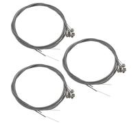 eMagTech 3 Jeux Complets de Cordes de Guitare électrique en Acier 10-46 avec Revêtement en Nickel pour la Performance et l'enregistrement de Musique Cordes de Remplacement pour Guitare Électrique