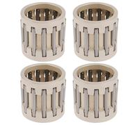 eMagTech 4 Lot Roulements à Aiguilles Et Cage pour Piston de Moto 12x15x15mm Compatible avec Peugeot Speedfight 2 50 LC DD Rally