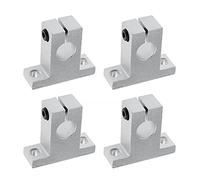 eMagTech 4x SK16 Support d'arbre Linéaire 16mm CNC Unités de Glissière à Billes à Mouvement Linéaire Support de Rail Guide d'arbre pour Imprimante 3D Machine Multi-axes