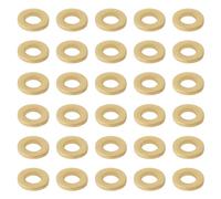 eMagTech 50 Pièces M1.0 Rondelles En Laiton Miniature Rondelles D'étanchéité En Cuivre Plaques Joints Plaques En Laiton Cuivre Anneaux De Fixation Raccords Matériel