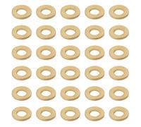 eMagTech 50PCS M1.2 Rondelles En Laiton Miniature Rondelles D'étanchéité En Cuivre Plaques Joints Plaques En Laiton Cuivre Anneaux De Fixation Matériel Raccords