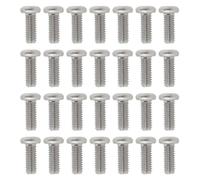eMagTech 50PCS Vis de Montage pour Téléviseur M4 X 10 Mm Pièce de Rechange en Acier Inoxydable 304 Vis de Montage pour Support de Moniteur TV VESE Adaptées Aux Supports de Fixation