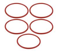 eMagTech 5pcs Courroies de Rechange pour Perceuse à Colonne Joint Torique Courroie Perceuse Compacte pour Mini Perceuse Établi 76 X 68 X 4 Mm Caoutchouc Polyuréthane Vulcanisé Rouge