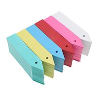 eMagTech 600pcs Étiquettes de Plantes de Semences Plateau de Jardin Pots Marqueurs Étiquettes de Semis Imperméables en PVC pour Pot de Jardin Parterre de Fleurs Arbre Fruitier, Mélanger la couleur