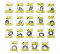 eMagTech 950pcs Bague en Forme de O 0.5mm Anneau Kit de Joint pour Montre Étanche Joint Torique en Caoutchouc Joints de Montre Rondelles d'étanchéité Accessoires pour Réparer la Montre