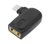 eMagTech Adaptateur USB C vers embout fin 100 W PD Slim Tip vers adaptateur de charge d'alimentation de type C carré femelle vers connecteur USB C mâle compatible avec Lenovo